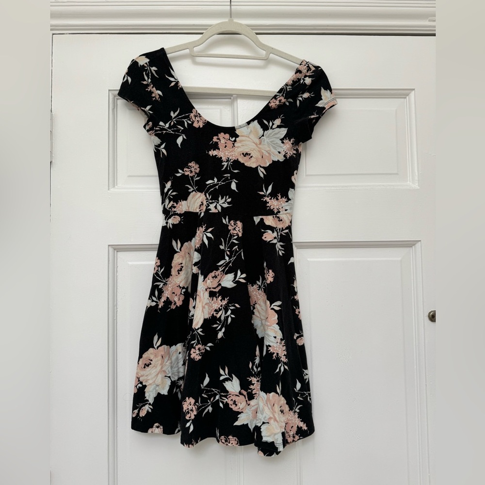 Kimchi Blue floral mini dress, size S